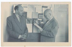 Флологи-класики Йосип Кобів й Андрій Білецький. Червень 1963 р.