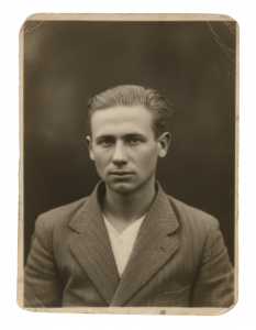 Батько Ірини Кравчук (Шевців) Степан Шевців, друга половина 1930-их рр.